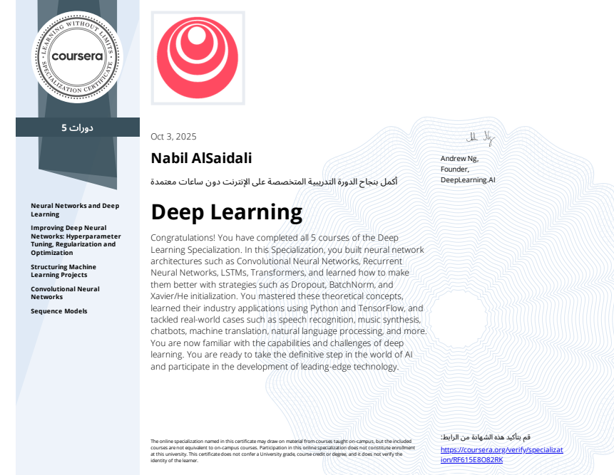 Deep Learning Specialization(v.2)